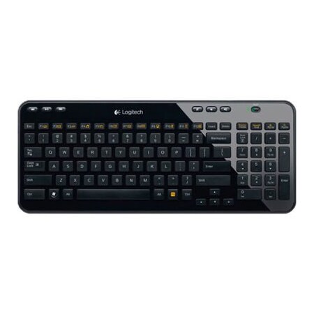 Logitech 920-004088 K360 Wireless Full-Size Keyboard, Black 920004088